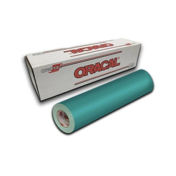 2 Pack 12"x 1 Yard Oracal 651 MINT & TURQUOISE Cricut Hobby Craft Vinyl - Picture 4 of 4